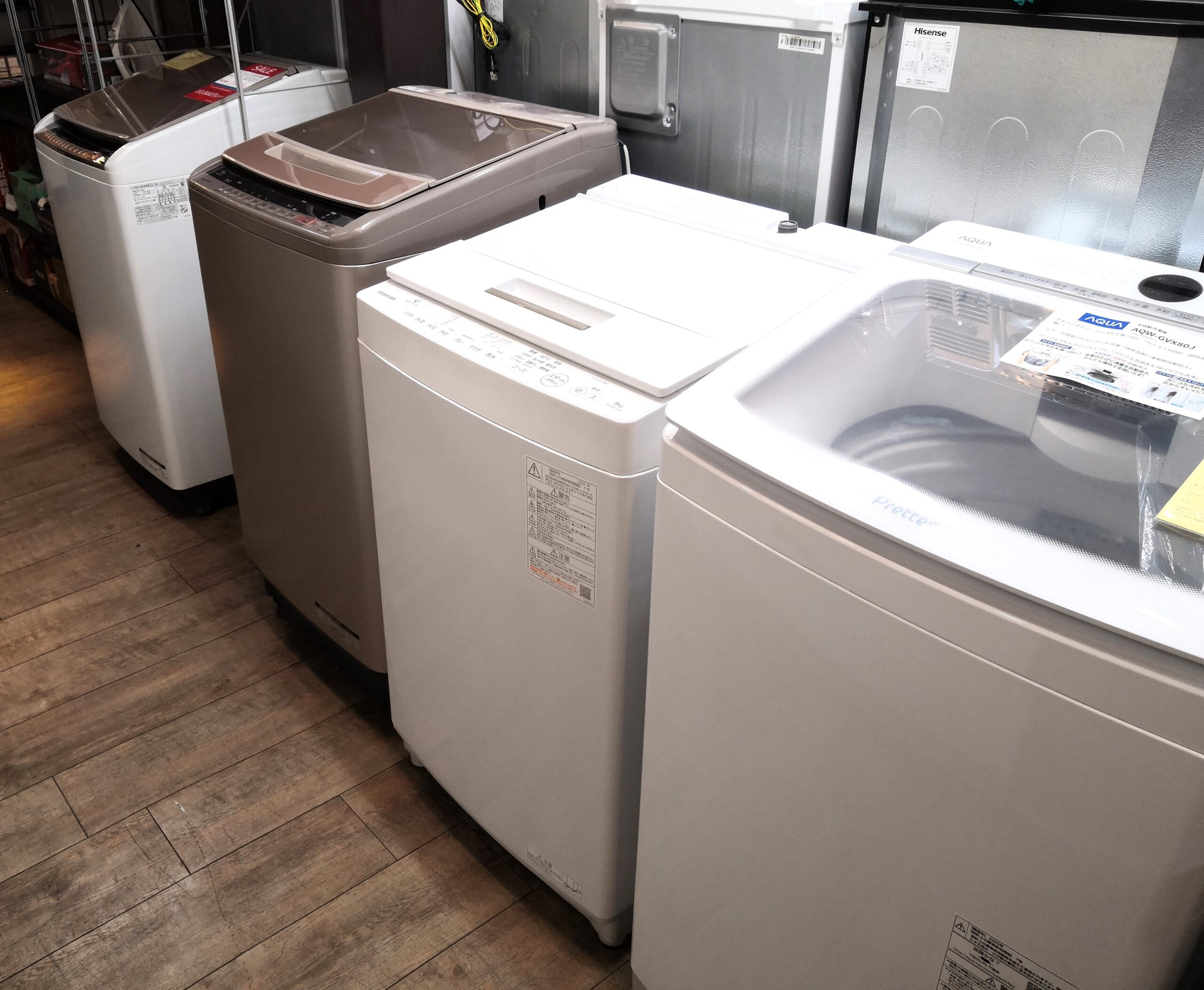 中古】TOSHIBA 東芝 2021年製 ウルトラファインバブル洗浄 DDモーター