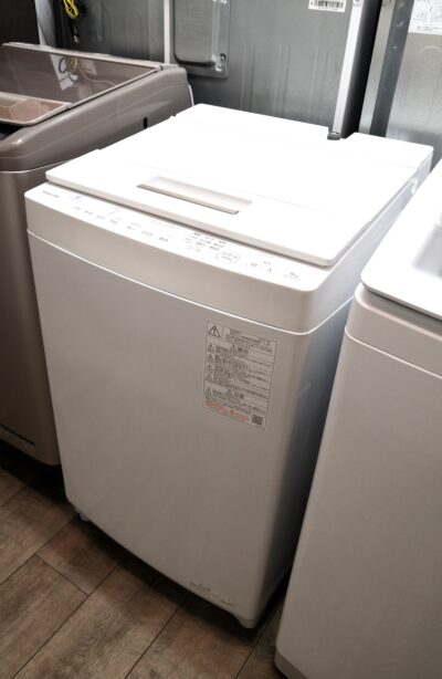 TOSHIBA 東芝 2021年製 ウルトラファインバブル洗浄 DDモーター グランホワイト 8㎏ 全自動洗濯機 1
