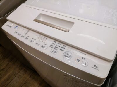 TOSHIBA 東芝 2021年製 ウルトラファインバブル洗浄 DDモーター グランホワイト 8㎏ 全自動洗濯機 2