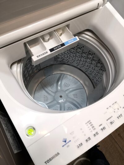 TOSHIBA 東芝 2021年製 ウルトラファインバブル洗浄 DDモーター グランホワイト 8㎏ 全自動洗濯機 3