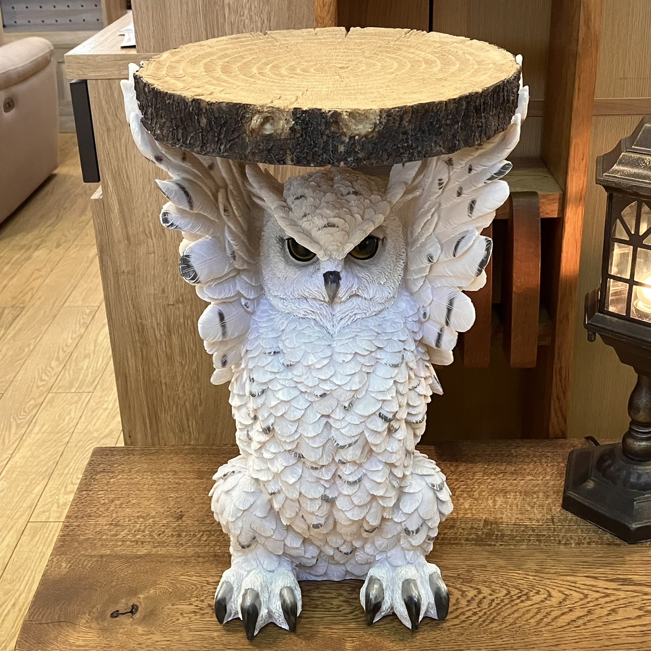 フクロウサイドテーブル