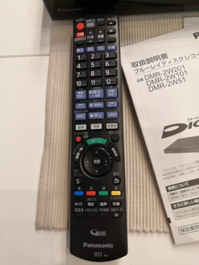 Panasonic パナソニック 2021年製 DMR-2W101 おうちクラウドディーガ 録画機能 1TB ブルーレイディスクレコーダー 3