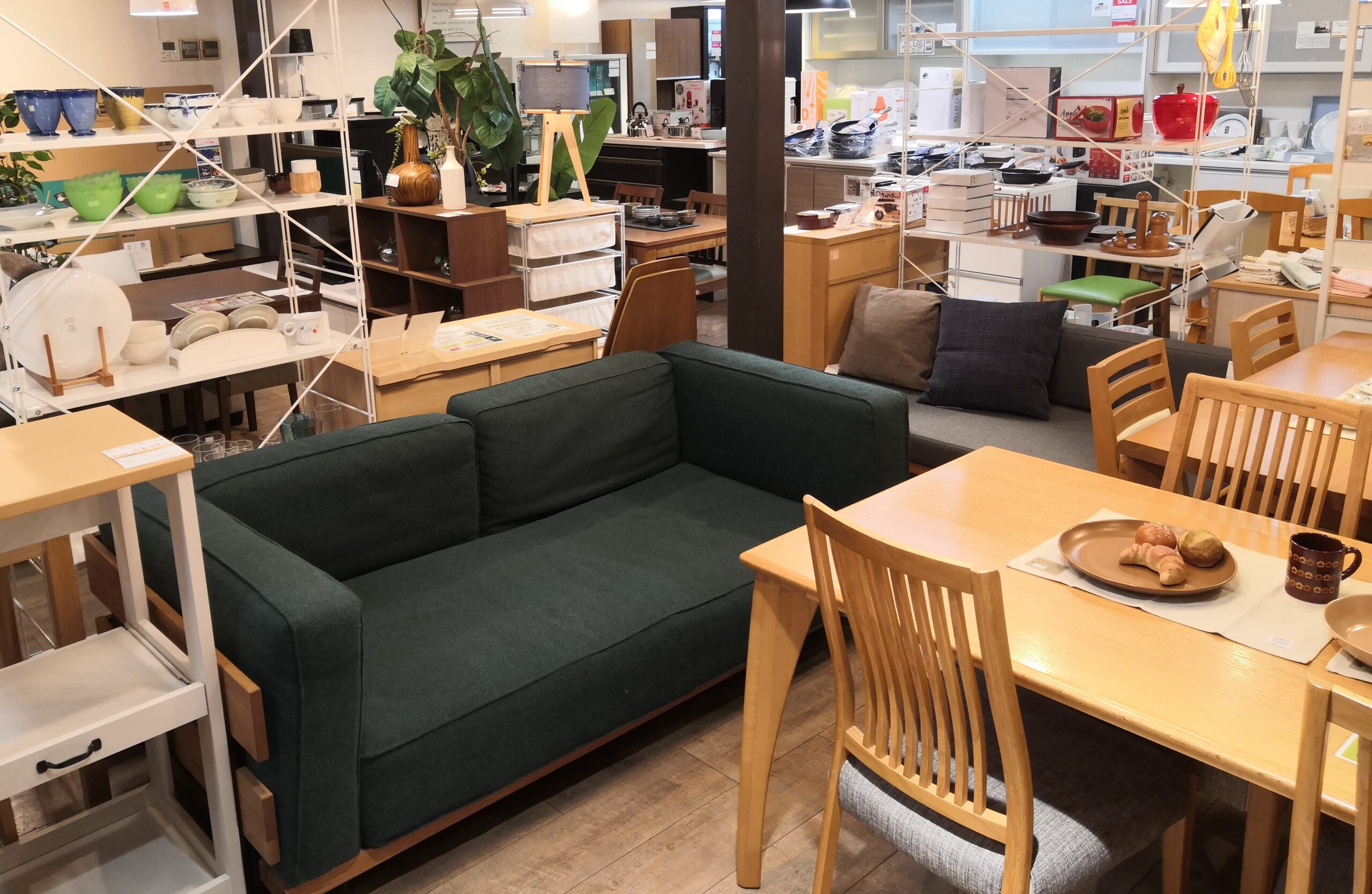 中古品】MOMO NATURAL モモナチュラル N.BOX エヌボックス SOFA