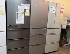 ミツビシ MITSUBISHI 2022年製 置けるスマート大容量 グレイングレージュ Bシリーズ 455L 5ドア 冷蔵庫