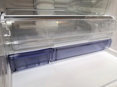 ミツビシ MITSUBISHI 2022年製 置けるスマート大容量 グレイングレージュ Bシリーズ 455L 5ドア 冷蔵庫 3