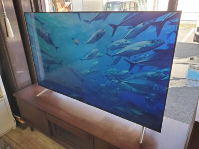 TCL　58型　4K液晶テレビ　大型　4Kテレビ　液晶テレビ　2023年製　高年式　高画質　高音質　高コントラスト　GoogleTV　音声検索　ドルビーアトモス　ドルビービジョン　FOD　ネット動画　インターネット接続　無線LAN内蔵　リサイクルショップ　再良市場　天白　名東　昭和　千種　瑞穂　緑　日進　豊明　東郷　おススメ　オススメ お洒落　オシャレ　中古　美品