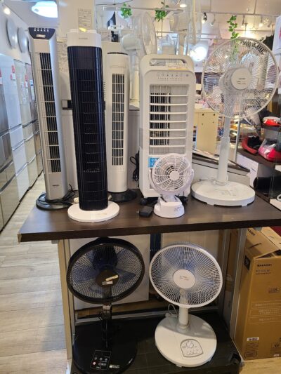 エアコン　扇風機　サーキュレーター　夏物家電製品