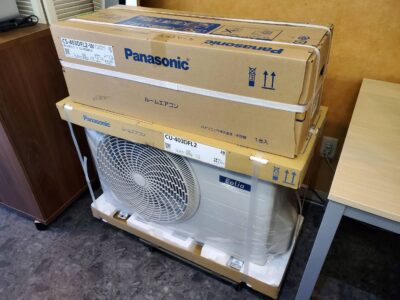 新品　未使用品　未開封品　Panasonic　パナソニック　4.0kw　ルームエアコン　2023年モデル　Eokia　エオリア　主に14畳　11～14畳用　200V　スタンダードモデル　内部クリーン　冷暖房　除湿　快速　エアコン　パワフル　快適　リサイクルショップ　再良市場　天白　名東　昭和　千種　瑞穂　緑　日進　豊明　東郷　おススメ　オススメ お洒落　オシャレ　中古　美品