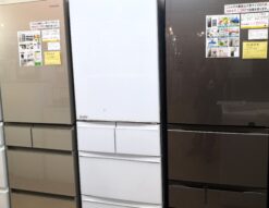 MITSUBISHI 三菱 クリスタルピュアホワイト 2024年製 置けるスマート大容量 Bシリーズ MR-B46J-W 5ドア 455L 冷凍冷蔵庫