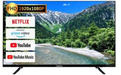 山善 YAMAZEN 動画視聴用 フルハイビジョン アンテナ不要 Qriom キュリオム 40インチ チューナレススマートテレビ 2