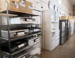 リサイクルショップどりーむ天保山店】○2414○ ガスコンロ ２０１４年製 リンナイ プロパンガス RT62WHT-R - その他