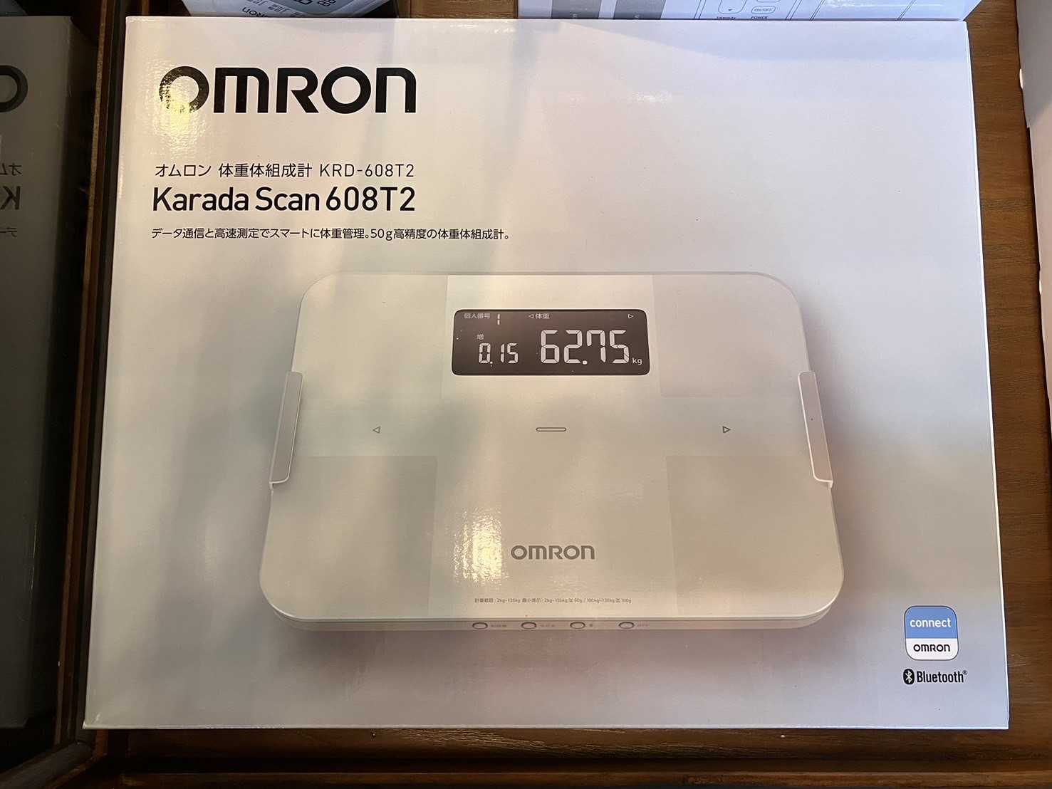 オムロン KRD-608T2-BK 体重体組成計 新品未開封（オムロン KRD-608T2 