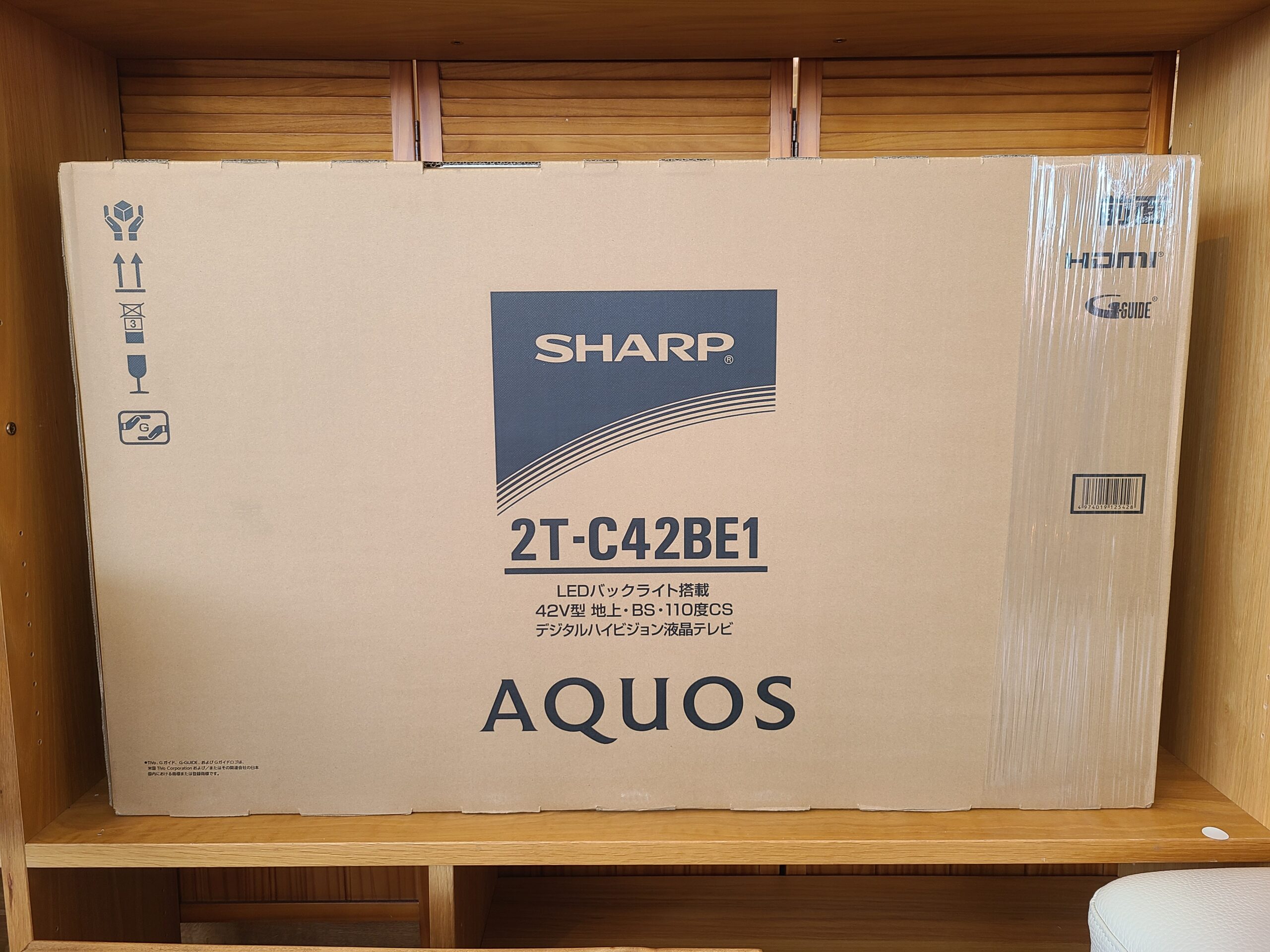 SHARP AQUOS 42インチ 新品未開封 Amazon | シャープ 42V型 4K 液晶 テレビ AQUOS 4T-C42EJ1 Google TV