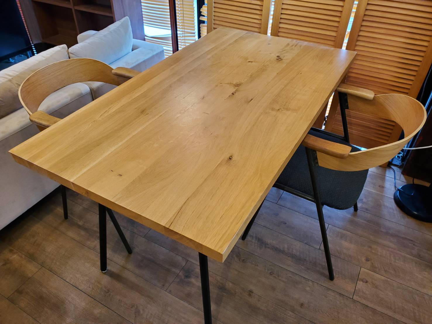 クッパ ダイニング テーブル 135cm オーク材　ダブルデイ　クラッシュゲート クッパ ダイニング テーブル 135cm オーク材(オーク 135cm