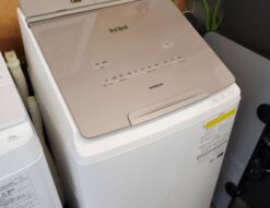 HITACHI　日立　BEATWASH　ビートウォッシュ　9.0/5.0㎏　9/5㎏　洗濯9㎏　乾燥5㎏　タテ型　縦型　洗濯乾燥機　洗濯機　乾燥機能付き洗濯機　上開き　シャンパン　自動投入　液体洗剤・柔軟剤　洗剤自動投入　AIお洗濯　タッチパネル　タッチ式操作パネル　ガラスパネル　リサイクルショップ　再良市場　天白　名東　昭和　千種　瑞穂　緑　日進　豊明　東郷　おススメ　オススメ お洒落　オシャレ　中古