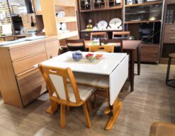 中古品】カリモク ”ZU46モデル” 3シーター 本革張り ダーク  