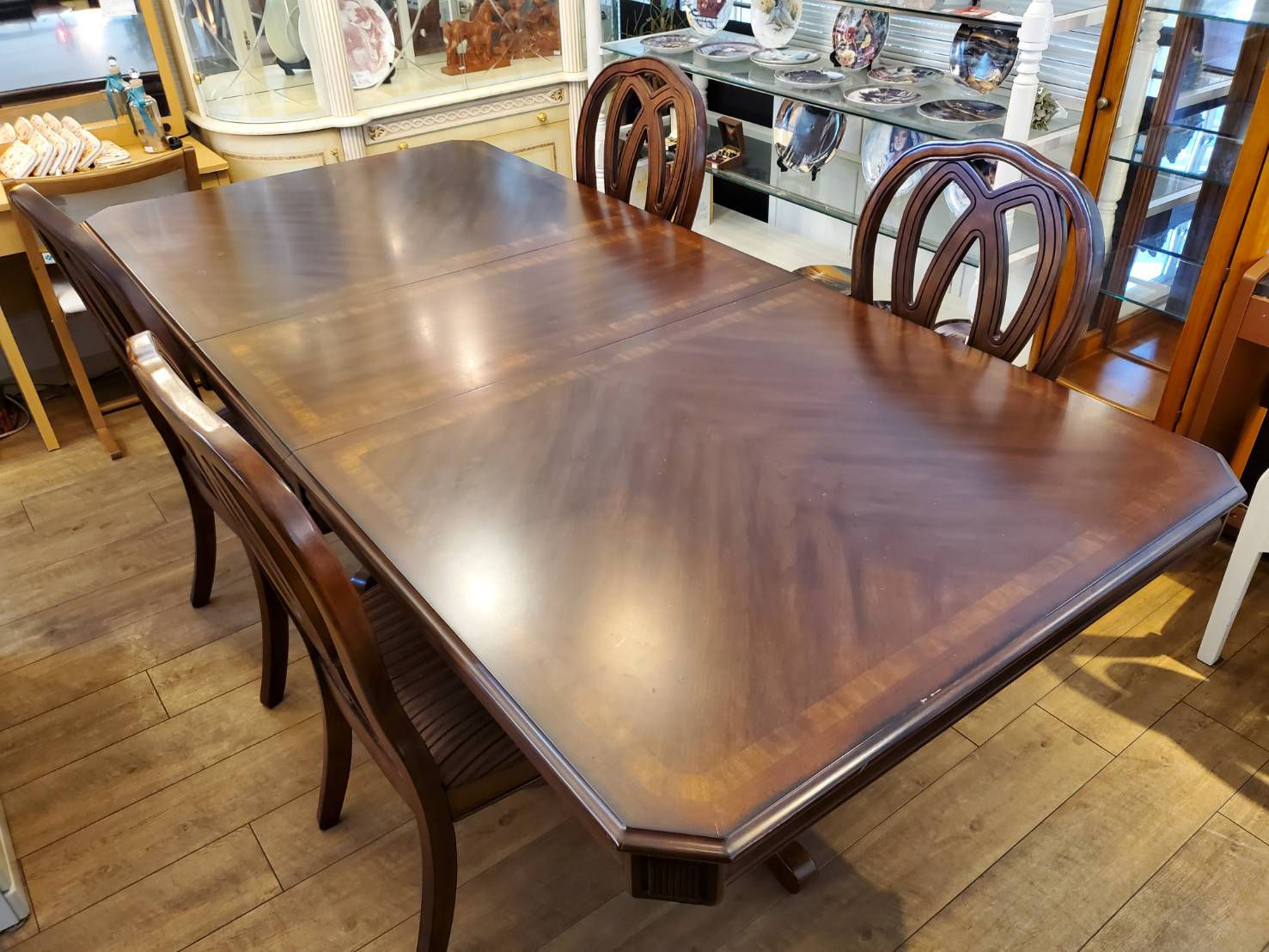 ASHLEY アシュレイ ダイニングチェア エレガント グレー 椅子 ボタン付き