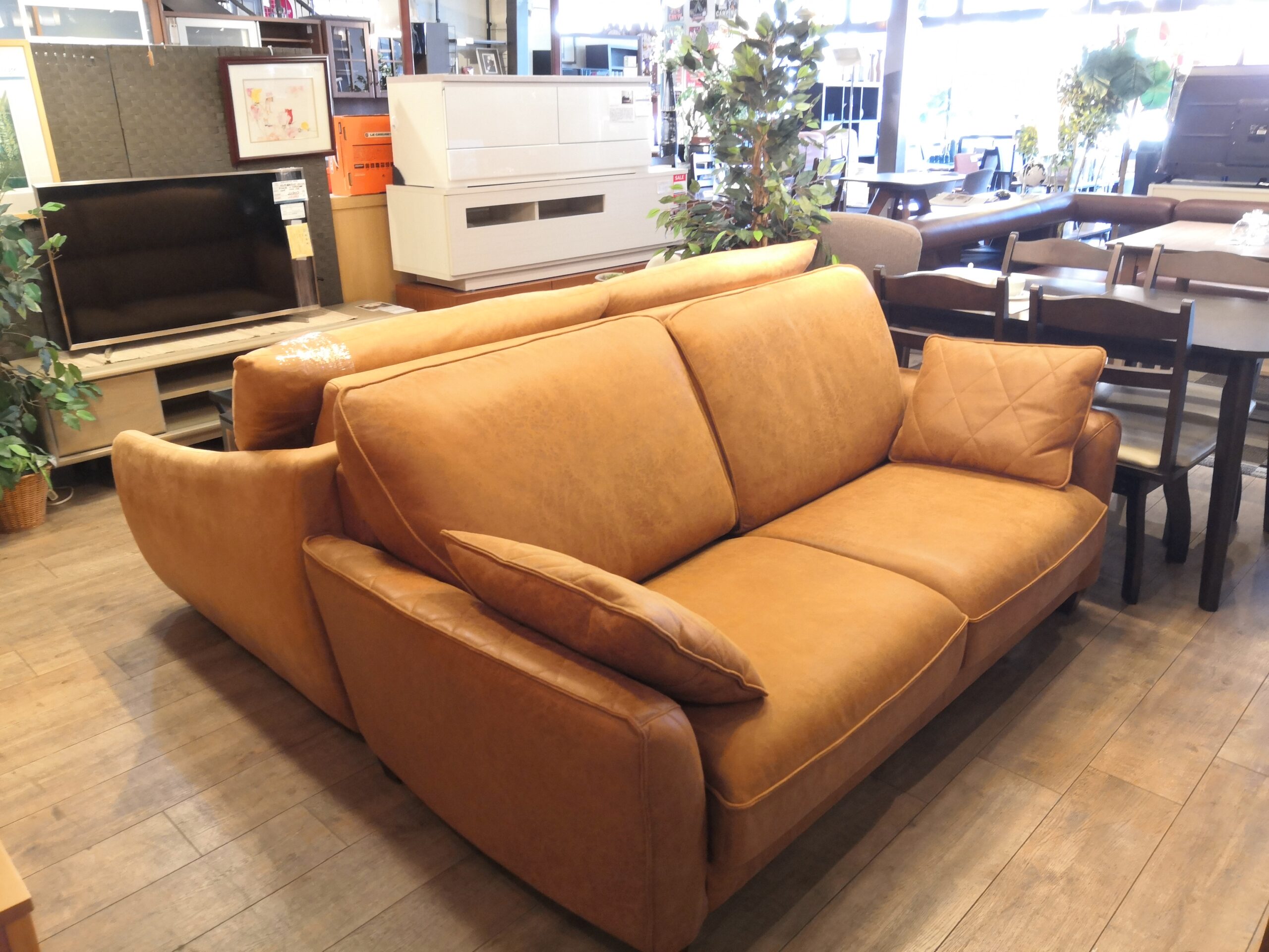 中古品】関家具 リラックスフォーム コロンバス RELAX FORM 木脚仕様