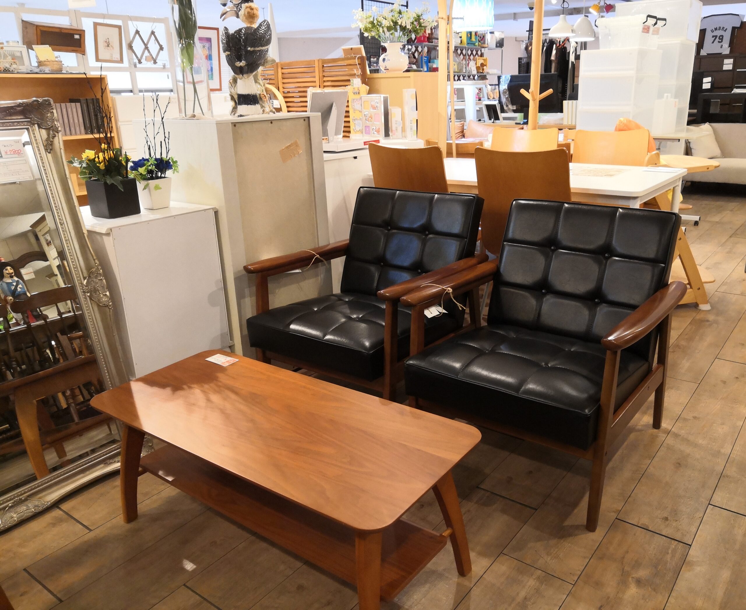 名古屋市内優先】カリモク60 ソファ・テーブル 5点セット バラ売り相談