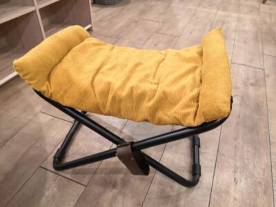 a.depeche アデペシュ マスタード オットマン付き 2way folding chair フォールディングチェア 5