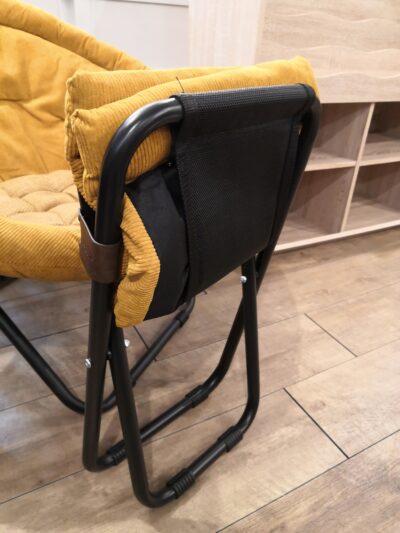 a.depeche アデペシュ マスタード オットマン付き 2way folding chair フォールディングチェア 6