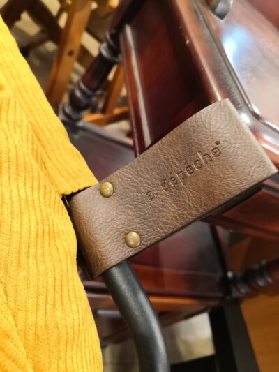 a.depeche アデペシュ マスタード オットマン付き 2way folding chair フォールディングチェア 2