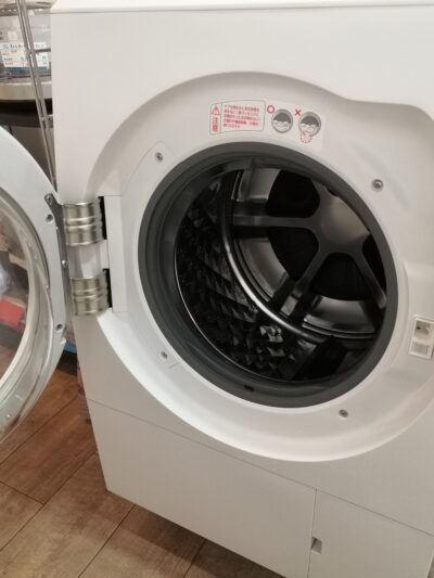 Panasonic 2021年製 NA-LX127AL LXシリーズ マットホワイト 12㎏洗い 6㎏乾燥 ななめドラム洗濯乾燥機 3