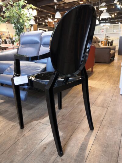 Kartell カルテル ルイゴースト LOUIS GHOST グロッシーブラック スタッキングチェア  3