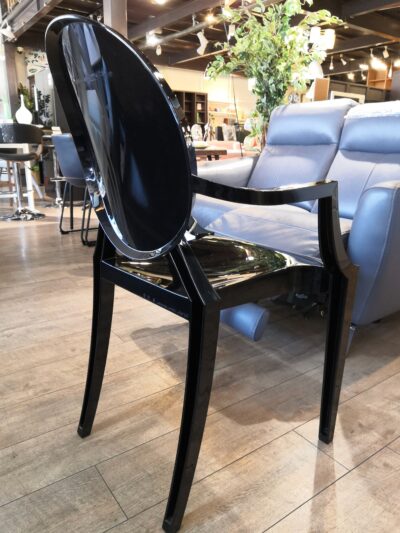 Kartell カルテル ルイゴースト LOUIS GHOST グロッシーブラック スタッキングチェア  5