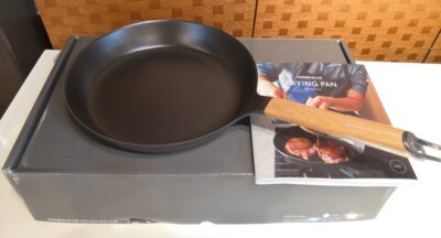 VERMICULAR バーミキュラ FRYING PAN #26 オーク材 OAK ガラス蓋 GLASS LID フライパン ガラスリッドセット 2