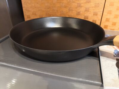 VERMICULAR バーミキュラ FRYING PAN #26 オーク材 OAK ガラス蓋 GLASS LID フライパン ガラスリッドセット 3