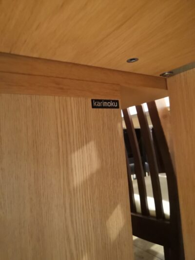 karimoku ボナシェルタ ST2578ME 日本製 カリモクスタンダードモダン ピュアオーク色 書斎 子供部屋 デスク＆ワゴンセット 5