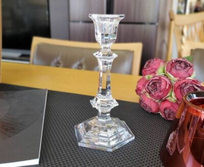 Baccarat　バカラ　OurFire　アワファイヤー　アワファイアー　　キャンドルスタンド　キャンドルホルダー　キャンドルスティック　シェイド　ブリリアントレッド　レッド　バカラレッド　赤　クリスタル　インテリア　アルクール　ヴェルサイユ　高級　オブジェ　飾り　フィリップ・スタルク　スタルク　コラボ　 リサイクル　最良市場　天白区　名東区　昭和区　千種区　瑞穂区　緑区　日進市　豊明市　東郷町　買取　出張買取　高価買取　販売　お値打ち　特価　1点物　1点モノ　早い者勝ち　おすすめ　おしゃれ　中古品　中古美品　キレイ