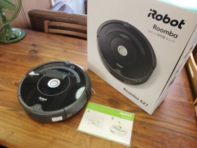 iRobot　アイロボット　ロボット掃除機　Roomba627　ルンバ627　Roomba　ルンバ　掃除機　自動　極美品　試し運転　使用1回　使用感少な目　キレイ　リサイクルショップ　再良市場　天白　名東　昭和　千種　瑞穂　緑　日進　豊明　東郷　おススメ　オススメ お洒落　オシャレ　中古　美品