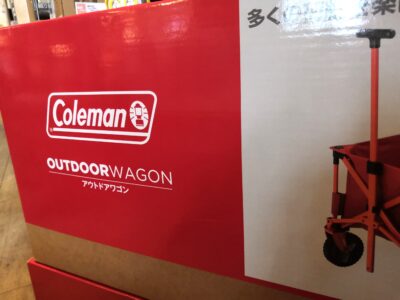 Coleman ワゴン レッド コンパクト収納 アウトドア用品 アウトドアワゴン 2