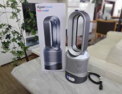 dyson　ダイソン　pure　ピュア　hot+cool　ホット+クール　ホット＆クール　　2024年製　高年式　HP00　羽根のない扇風機　ファンヒーター　空気清浄機能付き　空気清浄機　DCモーター　活性炭フィルター　首振り　タイマー　1台3役　パワフル　自動温度制御　サーモスタット機能　転倒時自動停止機能　リサイクルショップ　再良市場　天白　名東　昭和　千種　瑞穂　緑　日進　豊明　東郷　おススメ　オススメ お洒落　オシャレ　中古　美品