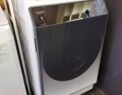 SHARP　シャープ　11.0/6.0㎏　11/6㎏　洗濯11.0㎏　乾燥6.0㎏　ドラム式洗濯乾燥機　ドラム式洗濯機　洗濯乾燥機　洗濯機　乾燥機能付　2021年製　ES-W114　右開き　ヒートポンプ乾燥　プラズマクラスター　除菌　静音　ハイブリッド乾燥　液体洗剤柔軟剤自動投入　洗剤自動投入　マイクロ高圧洗浄　自動おそうじ　省エネ　スマホ連携　リサイクルショップ　再良市場　天白　名東　昭和　千種　瑞穂　緑　日進　豊明　東郷　おススメ　オススメ 中古