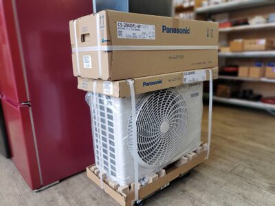 新品未開封品　未使用品　Panasonic　パナソニック　2.8kwルームエアコン　ルームエアコン　エアコン　冷暖房　冷房　暖房　除湿　Eolia　エオリア　2024年モデル　スタンダードモデル　シンプル　コンパクト　おもに10畳用　8～10畳用　単相100V　リサイクルショップ　再良市場　天白　名東　昭和　千種　瑞穂　緑　日進　豊明　東郷　おススメ　オススメ
