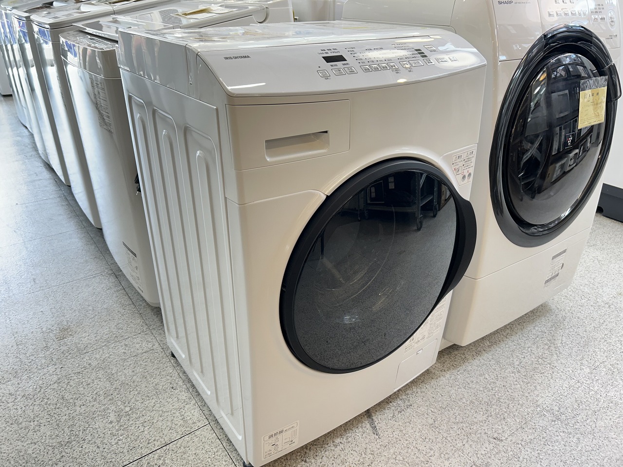 リユース PANASONIC NA-VX3700L クリスタルホワイト ドラム式