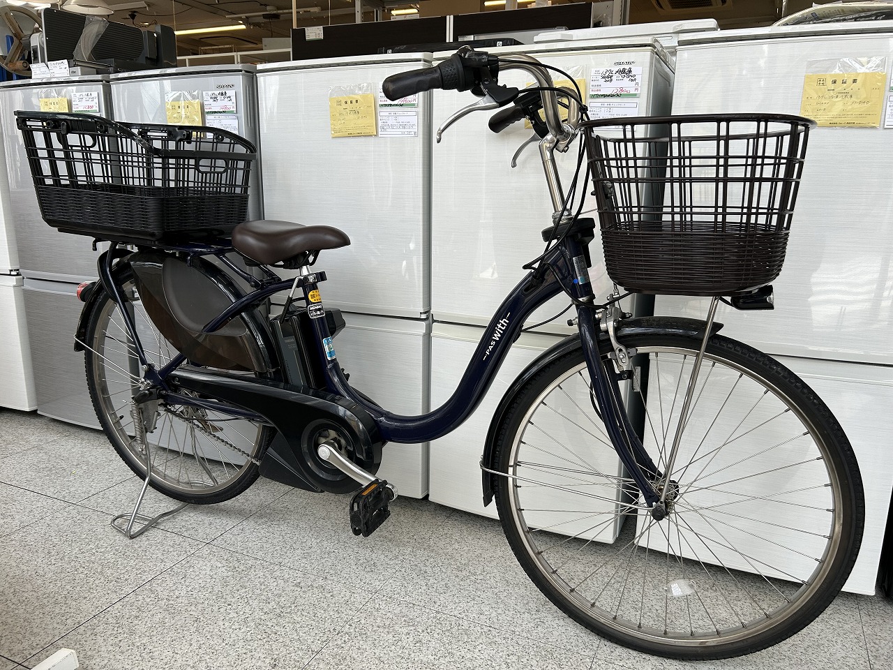 305整備済新基準良品　ヤマハパスウィズ　電動アシスト自転車 24インチ 中古車 2025年最新】ヤマハ PAS 24インチ電動アシスト自転車一覧