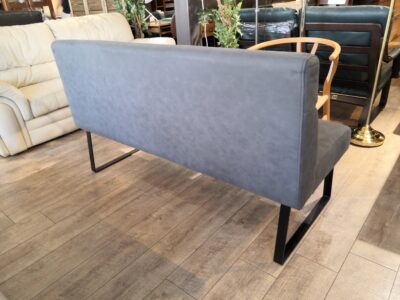 松田家具 ゼファー ZEPHYR W140 セラミック天板 昇降テーブル リフティングテーブル ベンチ ダイニング3点セット 5