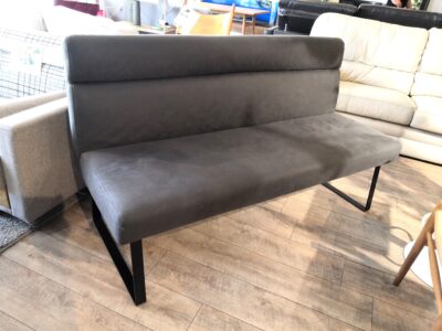 松田家具 ゼファー ZEPHYR W140 セラミック天板 昇降テーブル リフティングテーブル ベンチ ダイニング3点セット 6
