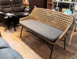 東馬 TOHMA リゾネア 籐の家具 ラタン調 リゾートインテリア ホテルライク ベンチ ソファ ベンチソファ