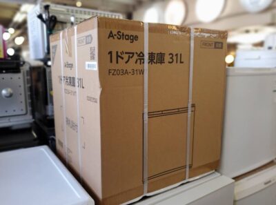 A-Stage　31L　1ドア　冷凍庫　冷蔵庫　フリーザー　2023年　FZ03A-31WH　ホワイト　冷蔵切替機能付　耐熱性天板　耐熱トップテーブル　温度調節　単身　セカンド冷蔵庫　セカンド冷凍庫　1人暮らし　リサイクルショップ　再良市場　天白　名東　昭和　千種　瑞穂　緑　日進　豊明　東郷　おススメ　オススメ 　美品