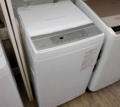 TOSHIBA　東芝　7.0㎏　7㎏　洗濯機　全自動洗濯機　タテ型　縦型　2023年製　高年式　ステンレス槽　静音　部屋干しモード　スピードコース　槽洗浄　槽乾燥　Wシャワー洗浄　風乾燥　リサイクルショップ　再良市場　天白　名東　昭和　千種　瑞穂　緑　日進　豊明　東郷　おススメ　オススメ 　中古