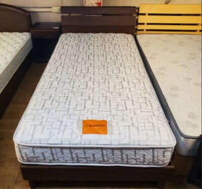 シングルベッド　シングルサイズ　Sサイズ　Sベッド　シングルサイズベッド　ベッドセット　Francebed　フランスベッド　ポケットコイルマットレス　ベッドマット　マットレス　ベッドフレーム　ヘッドボード　ダークブラウン　シンプル　LaDeuxieme　ラ・ドゥーゼム　モダン　メンズライク　インダストリアル　リサイクルショップ　再良市場　天白　名東　昭和　千種　瑞穂　緑　日進　豊明　東郷　おススメ　オススメ お洒落　オシャレ　中古