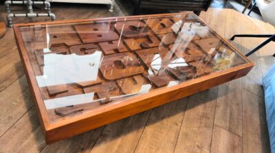 ノットアンティークス Knot antiques 古材 ヴィンテージ調 ABCセンターテーブル 1