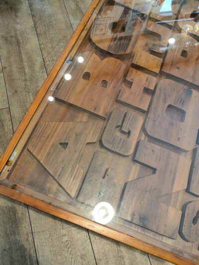 ノットアンティークス Knot antiques 古材 ヴィンテージ調 ABCセンターテーブル 2