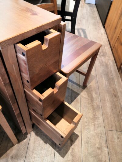 IKEA イケア NORDEN ノールデン パイン材 バタフライテーブル ゲートレッグテーブル＆チェア2脚セット