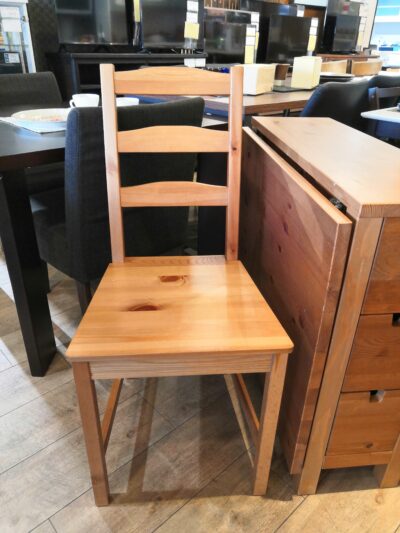 IKEA イケア NORDEN ノールデン パイン材 バタフライテーブル ゲートレッグテーブル＆チェア2脚セット 1